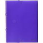 Grafoplás Maxiplás Carpeta en Espiral con 40 Fundas A4 Violeta